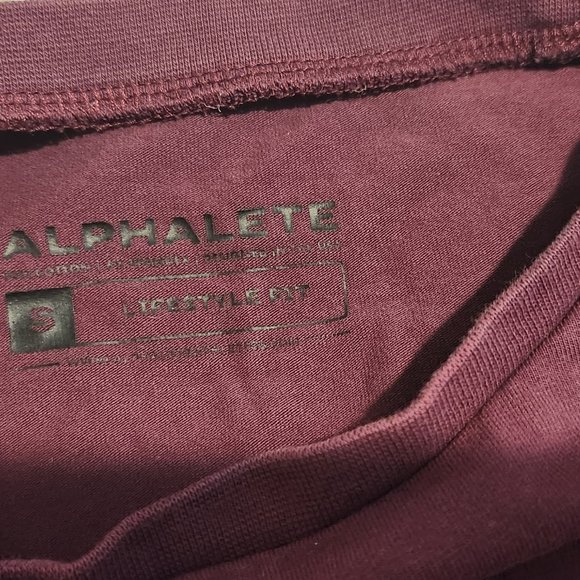 Proud-Never Satisfied Crop - Burgundy - Picture 2 of 3